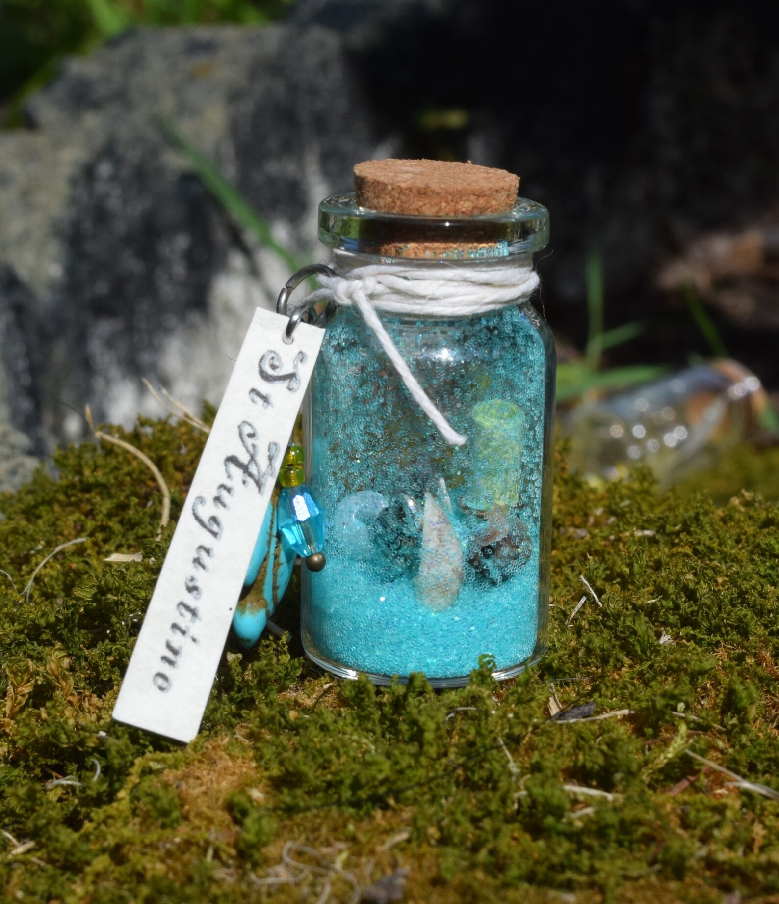 Personalized Beach Sand Bottle Memory Bottle Souvenir Etsy