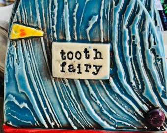 Handmade Tooth Fairy Door Kit, Dragon Fairy, Kids Gift