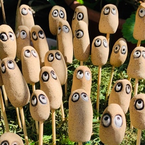 Juego de 4 ojos de hadas para jardín, diversión en el jardín, jardín mágico
