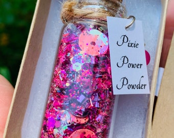 Pixie Power Powder, Magic Fairy Dust, Pixie, Miniature, Unique Kids Gift, Party Favors