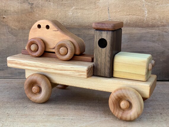 Tow Truck w/car | Etsy