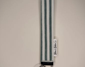 Market Stripe Wristlet Keychain