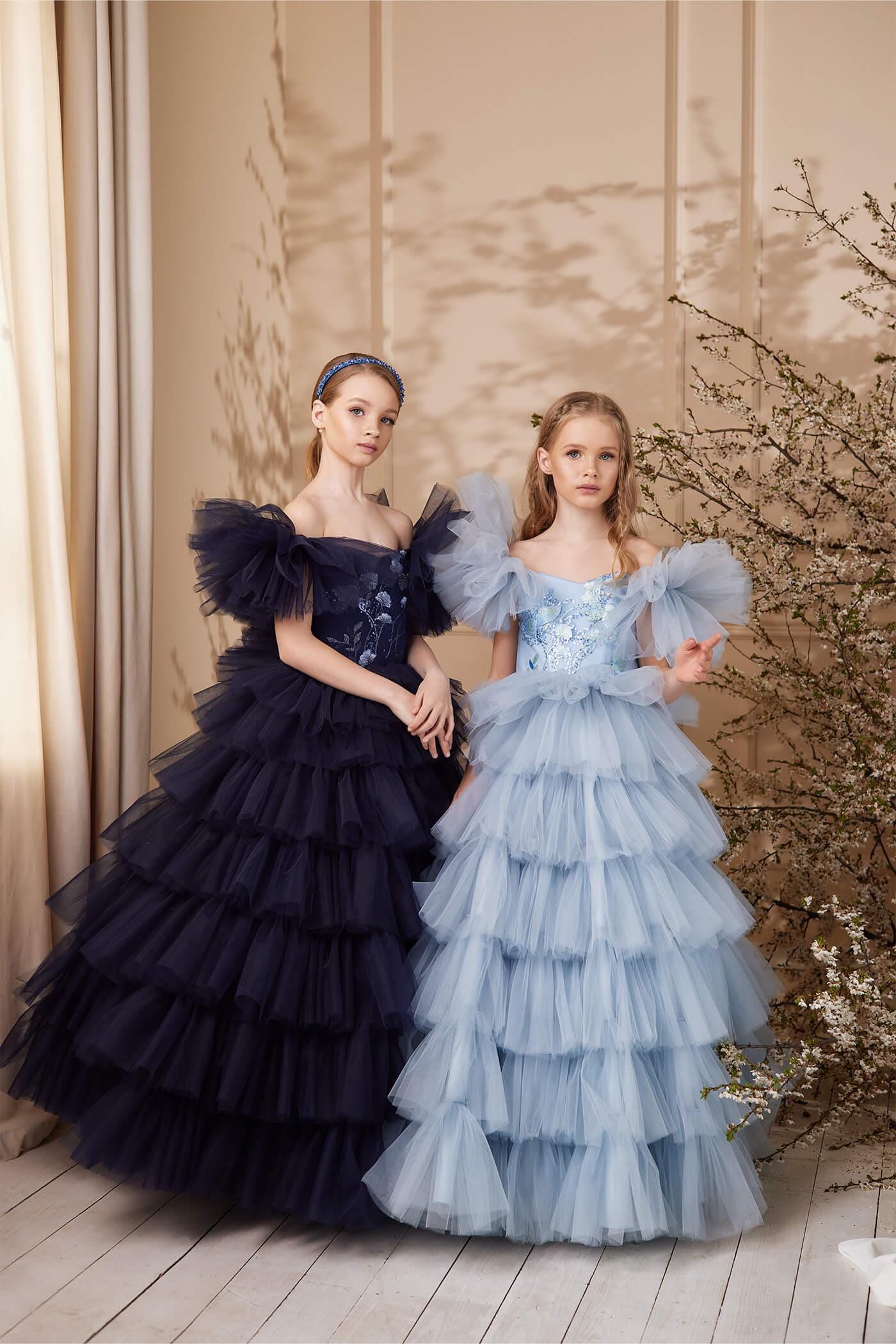 navy blue fairy dress Wayside Fairy Gown – Fairy Tong main image 0