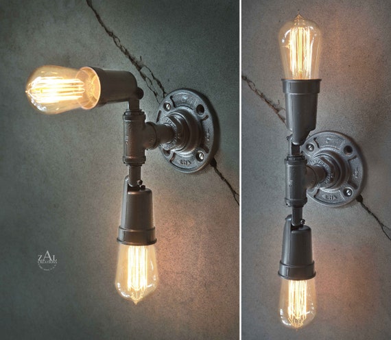Industrial style wall lamp deals