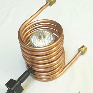 Track light, Distillery, Track head, Copper coil condenser. Immersion chiller image 4