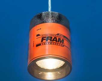 Pendant Light, Oil Filter.