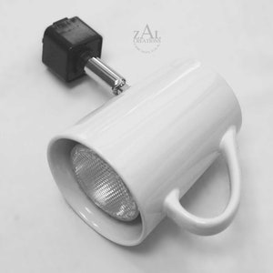 Track Light, Coffee mug, Track head. Coffee Tea cup. image 2