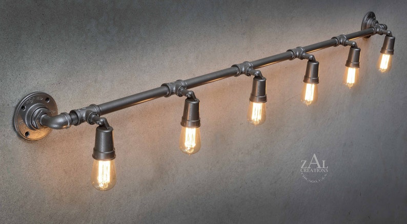 Track Lighting Adjule Industrial Style Wall Light Ceiling Vanity