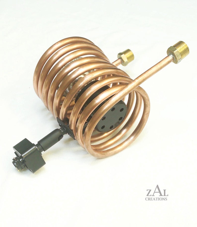 Track light, Distillery, Track head, Copper coil condenser. Immersion chiller image 3