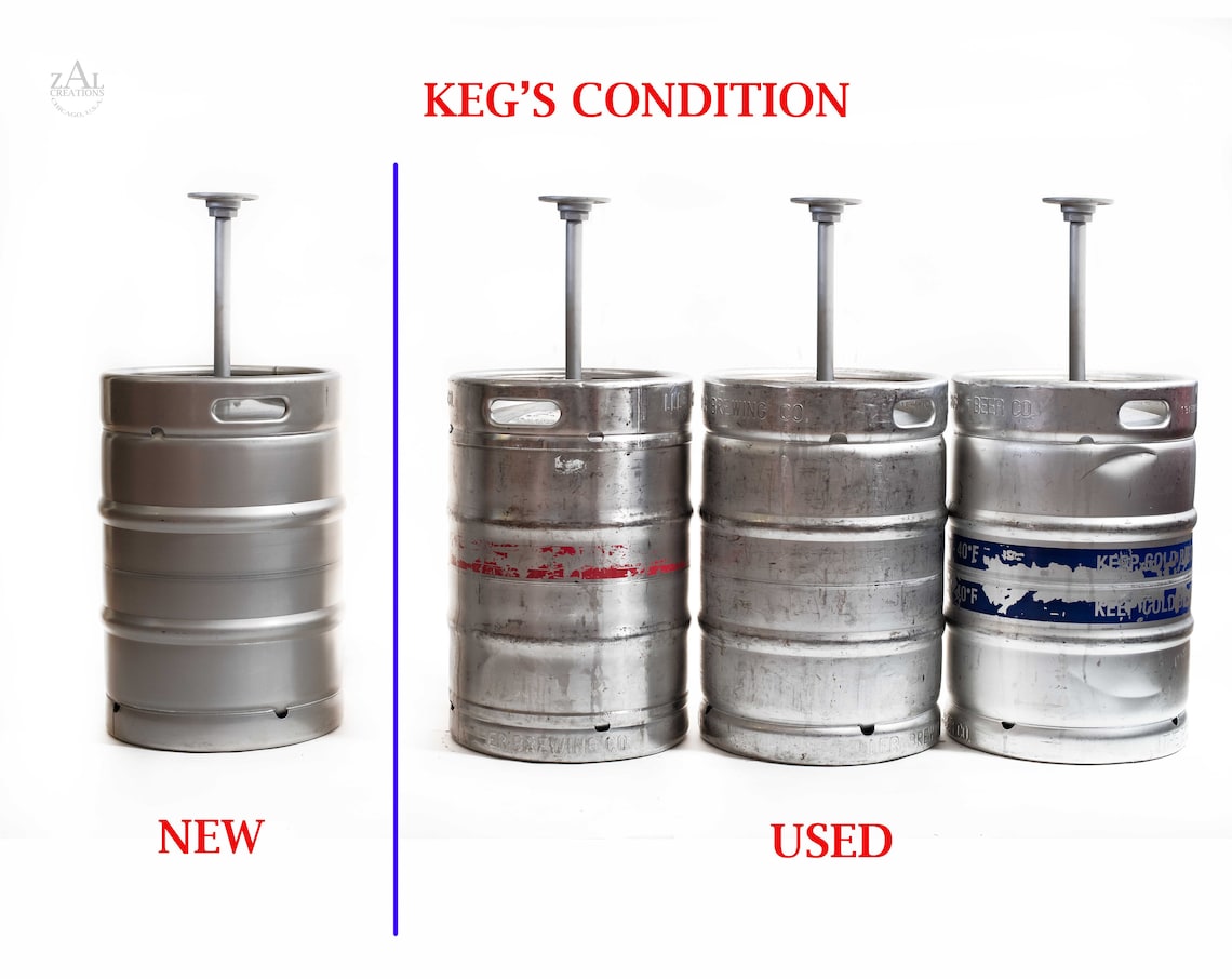 Beer Keg Light Keg Lighting Pendant Light. Stainless Steel Etsy