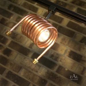 Track light, Distillery, Track head, Copper coil condenser. Immersion chiller image 1