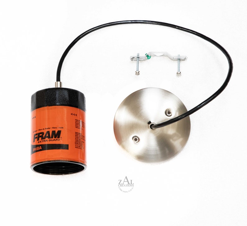 Pendant Light, Oil Filter. image 2