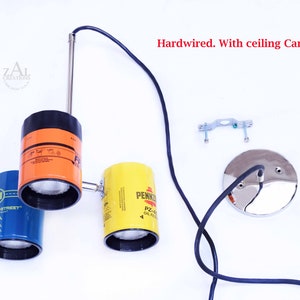 Automotive Oil filter Pendant Light. Chandelier. image 6