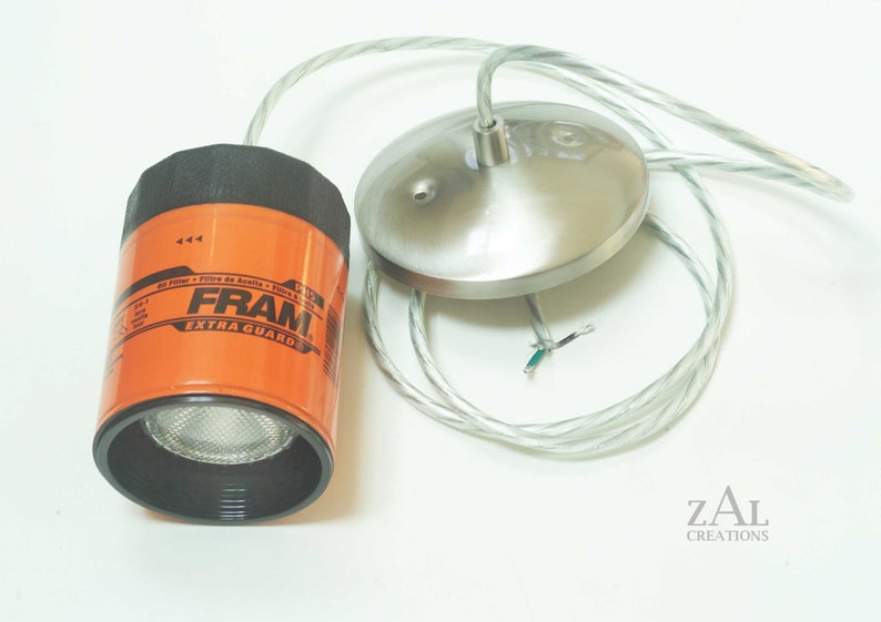 Pendant Light, Oil Filter. image 3