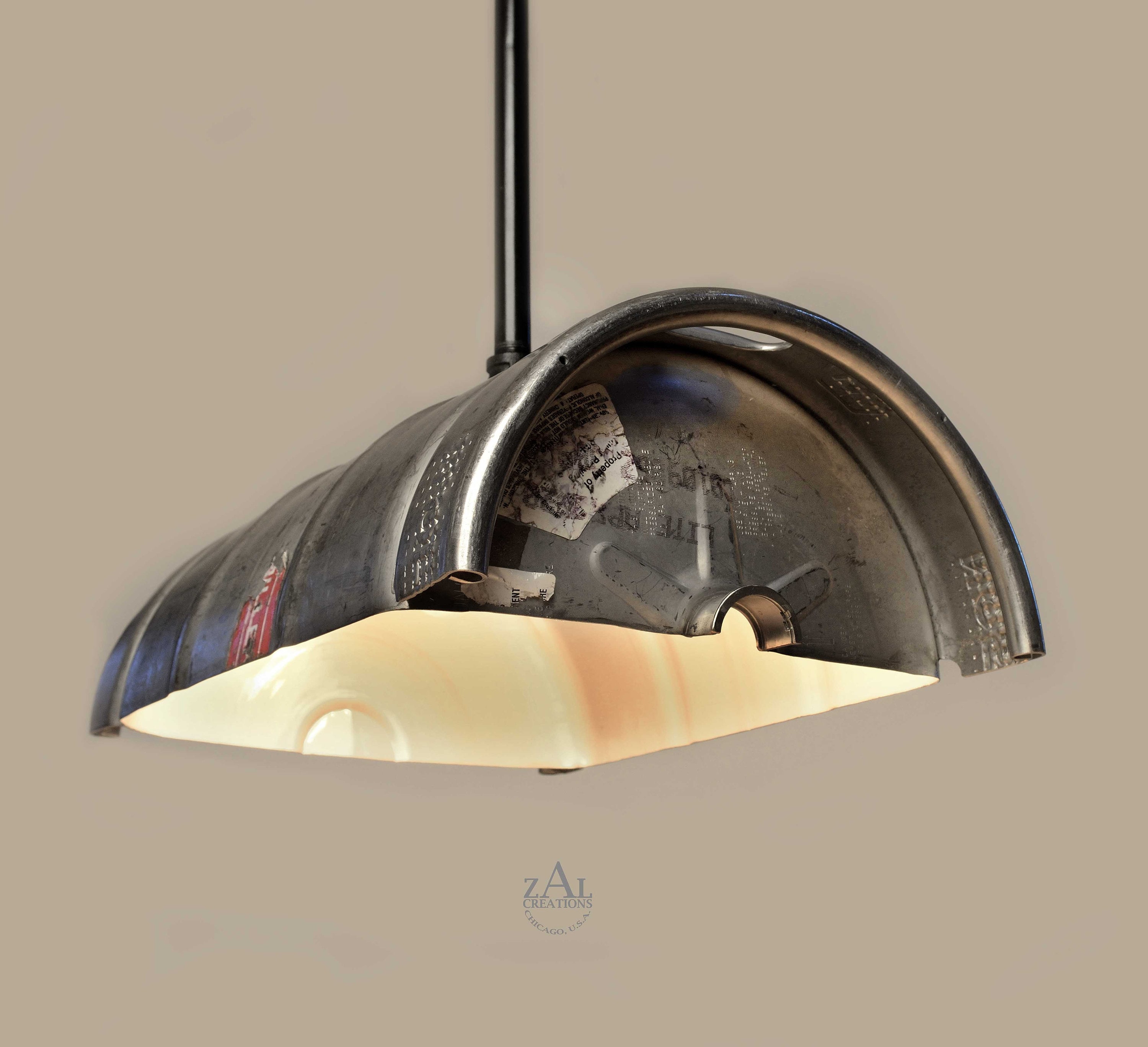 Beer Keg Light Keg Lighting Pendant Light. Stainless Steel Etsy Canada