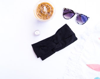 Black Turban Headband