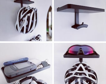 Fietshelm muurhanger (normaal of groot) | Lite-versie:
