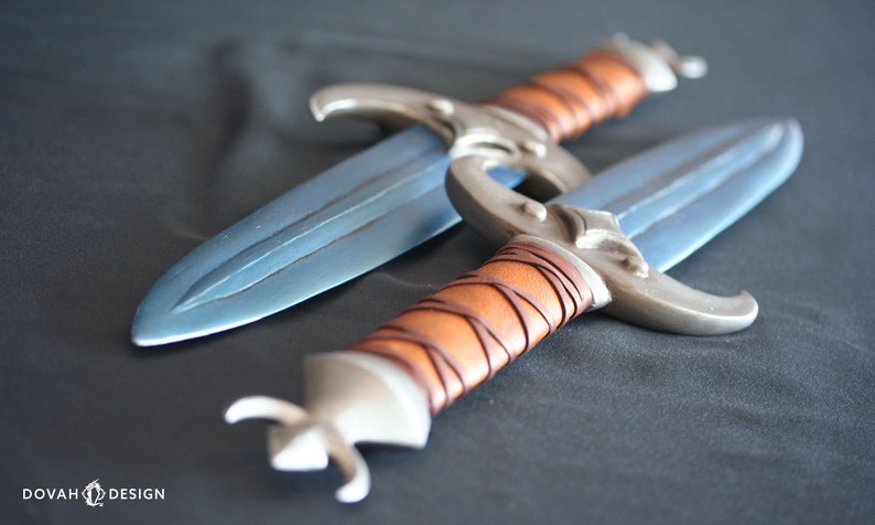 Khajiit Style Dagger Elder Scrolls Resin Cast Prop