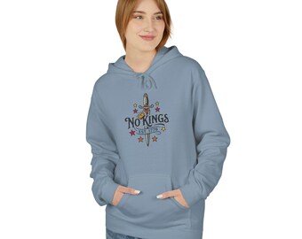 No Kings hoodie | Sword and stars graphic sweatshirt