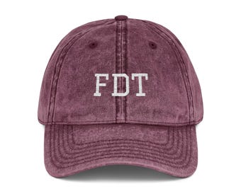 Embroidered Eagle Cap | Vintage Distressed Baseball Hat
