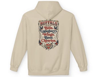 Buffalo Pride Hoodie | Bills Loganberry Wings Beer Cheerios