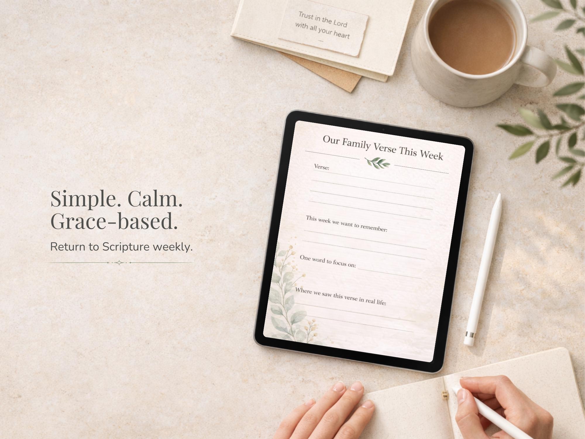 Scripture Memory Tracker Christian Scripture Memory Tracker Printable Bible Verse Journal for ...