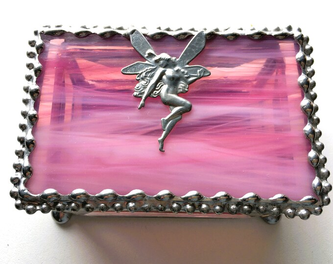 Stained Glass Jewelry Boxtrinket Boxfairyfairy Jewelry