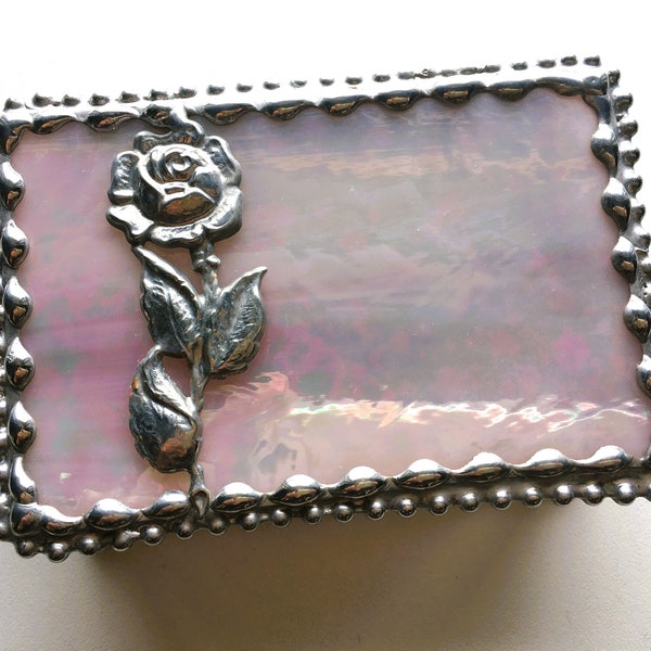 Stained Glass Box Etsy