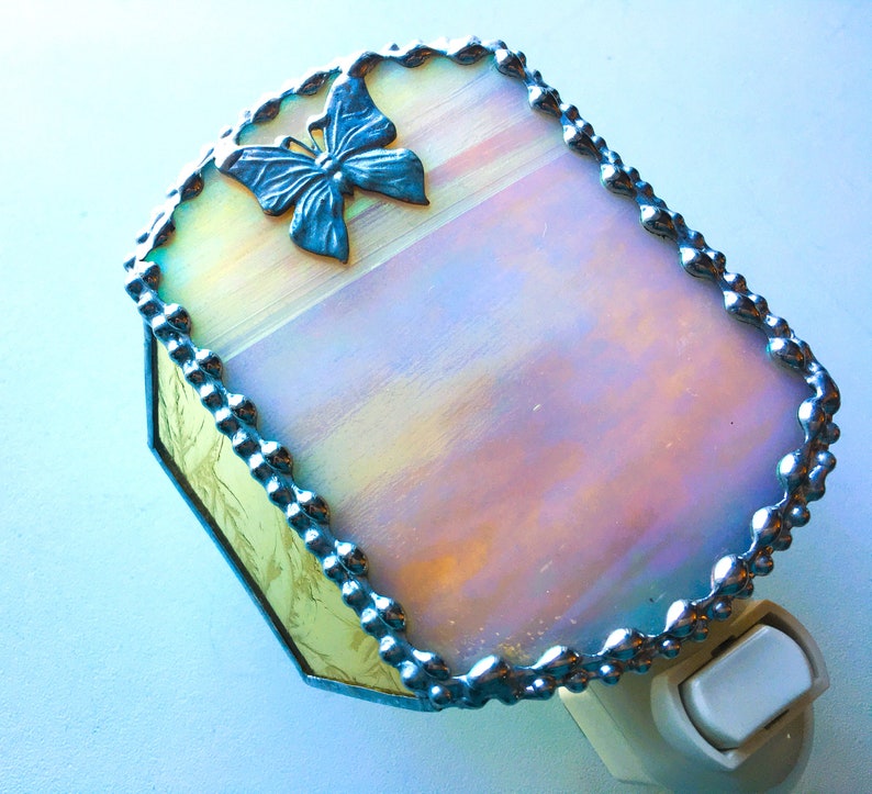 CreativeSpiritGlass Butterfly Nightlight - Thumbnail 5