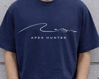 f1 shirt Apex Hunter Wave Logo T-shirt f1 shirt men f1 birthday f1 racing shirt