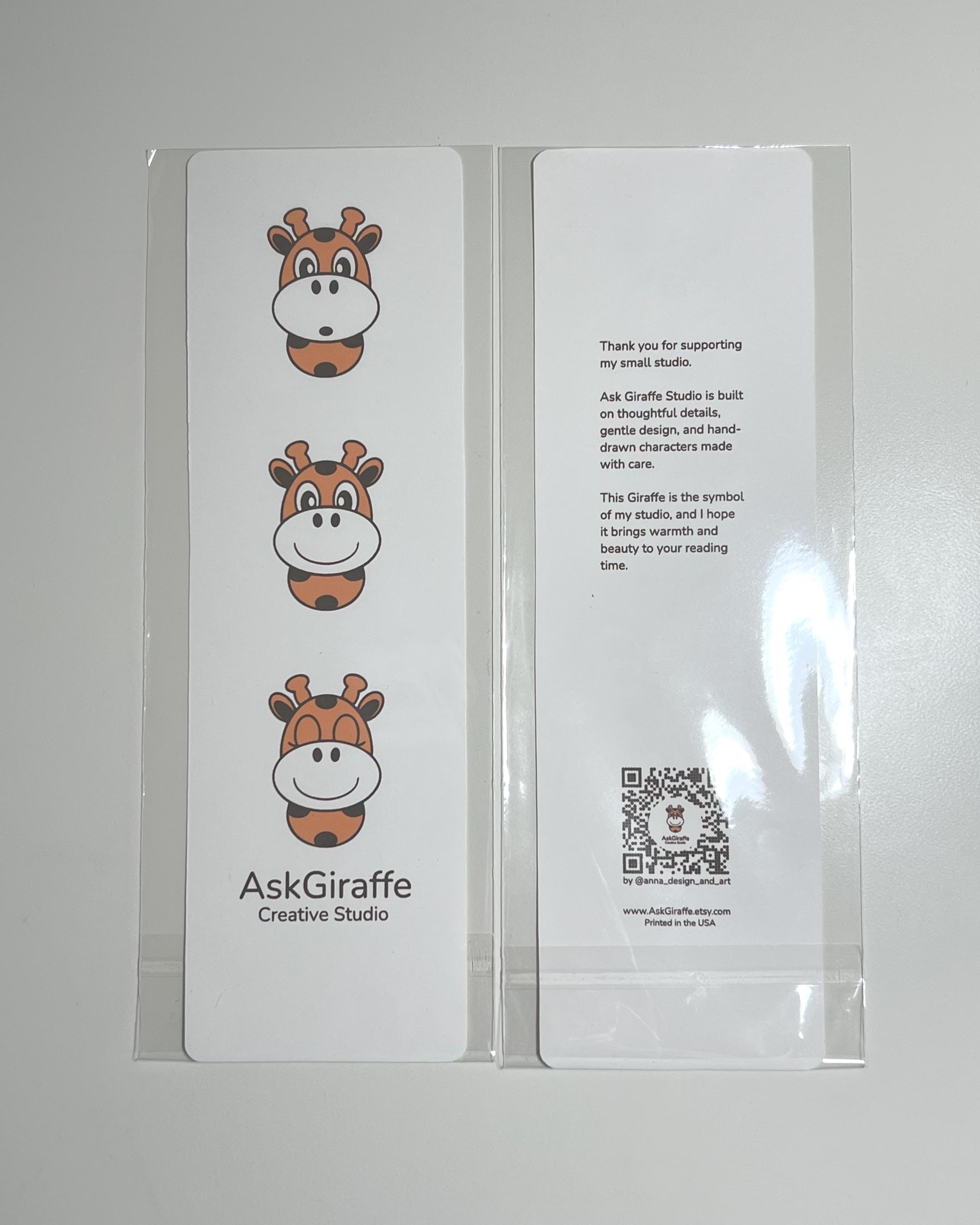 Personalized Bookmark Set With Logo, Custom Printed Bookmarks, QR Code ...