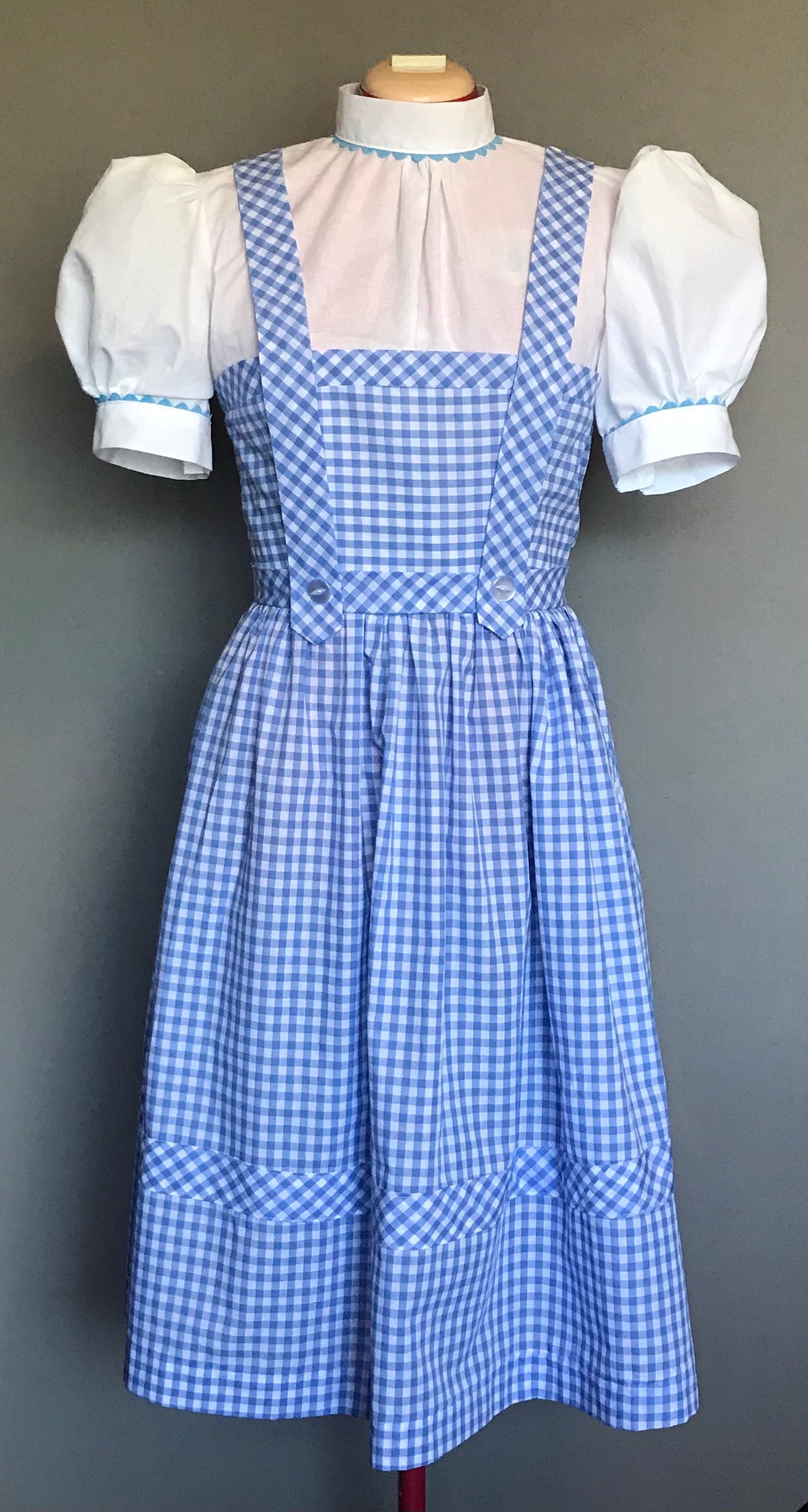 Dorothy Costume Wizard of Oz Dress Women's Sizes 6-12 - Etsy