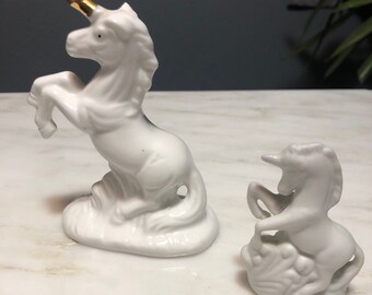 90s Unicorn Mini Figurines