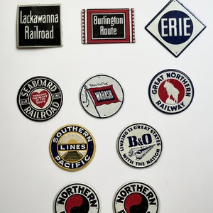 Vintage  railroad signs