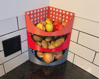 積み重ね可能なキッチンコーナーオーガナイザー