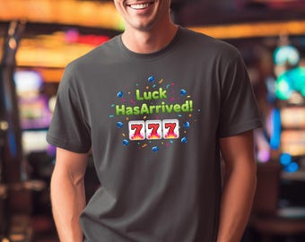 Luck Has Arrived‑Burning777 | casino 777 design, lucky slot artwork, burning reels graphic