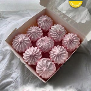 Coffret Zefir fait main, arômes de fruits halal, dessert naturel ukrainien, bonbons artisanaux (9 pièces)