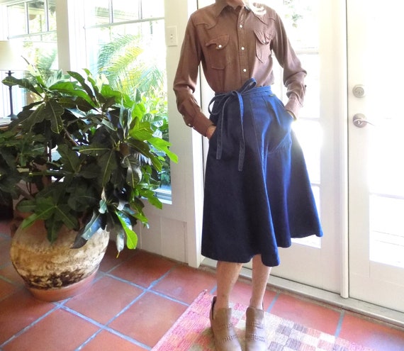 Vintage Woman's Tem Tex western shirt 1950's cocoa
