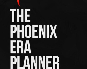 Phoenix Era Planner Digital Life Planner Healing Workbook Goals, Motivation, Productivity PDF