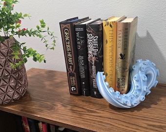 Customizable Tentacle Bookend, Ocean Theme Home Decor