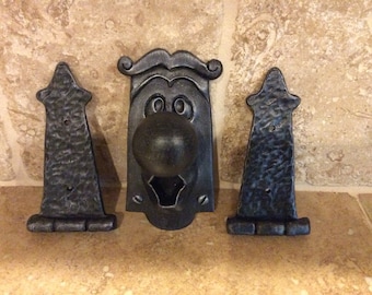 Disney Alice in Wonderland Doorknob and Hinges " Non-Working"
