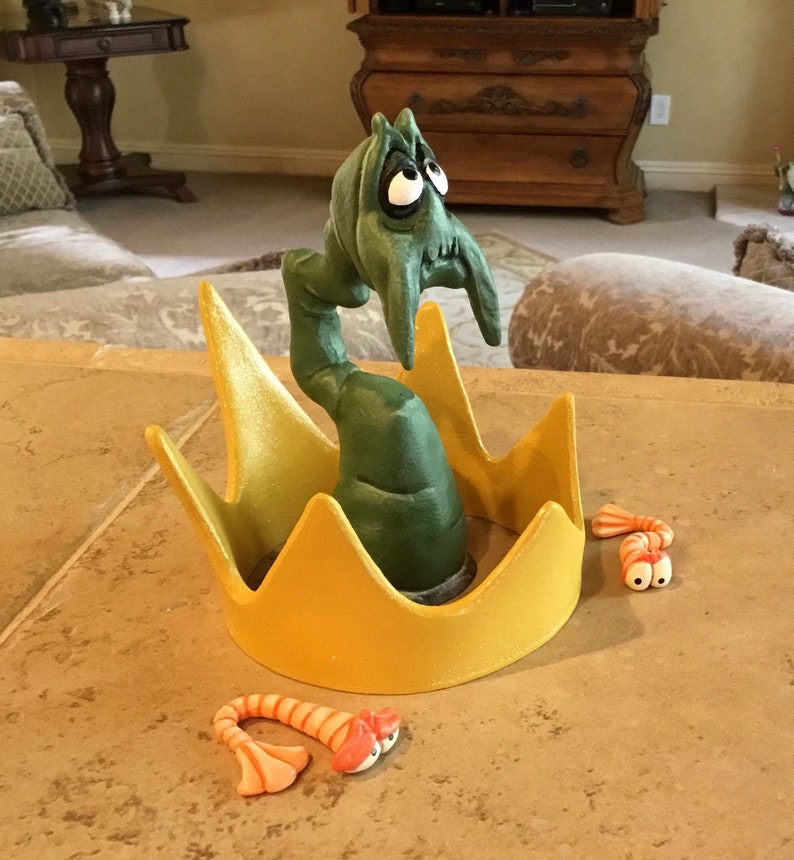 Inspired by Disneys Little Mermaid King Triton Crown and Etsy