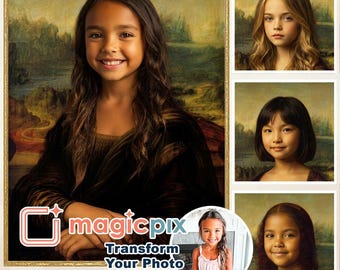 Custom Renaissance Portrait | Mona‑Lisa Inspired Artwork From Photo (Digital Download)