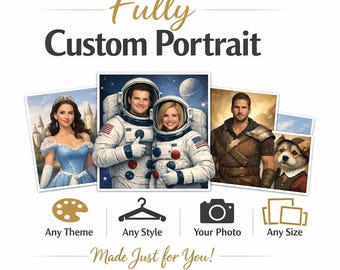 Fully Personalized Photo Design | Made‑to‑Order Artwork from Your Photo (Digital Download)
