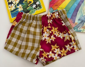 Palaka Shorts // Hapa Shorts // Keiki // Made in Hawaii // Child // 2T