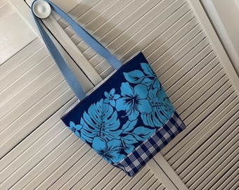 Palaka Eke // Tote Bag // Hawaiian Fabric // 020