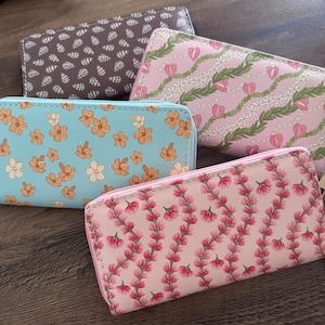 Hawaiian Wallets // Coin Purse // ID Holder // 4 Different Prints To Choose // Large