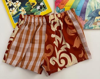 Palaka Shorts // Hapa Shorts // Keiki // Made in Hawaii // Child // 3T