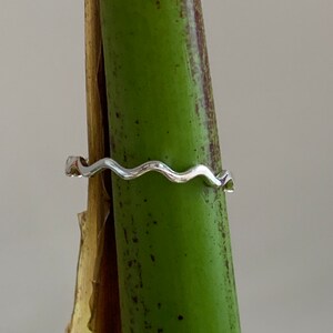 Zig Zag Ring // Sterling Silver // #2229