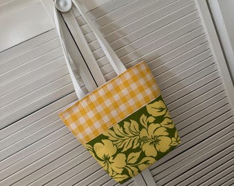 Palaka Eke // Tote Bag // Hawaiian Fabric // 019